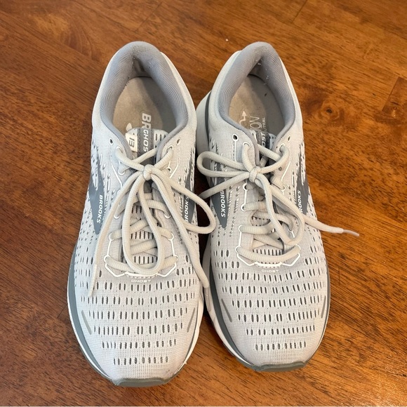 Brooks Light Gray Athletic Shoes ghost 13 size 9 men’s - Picture 6 of 12
